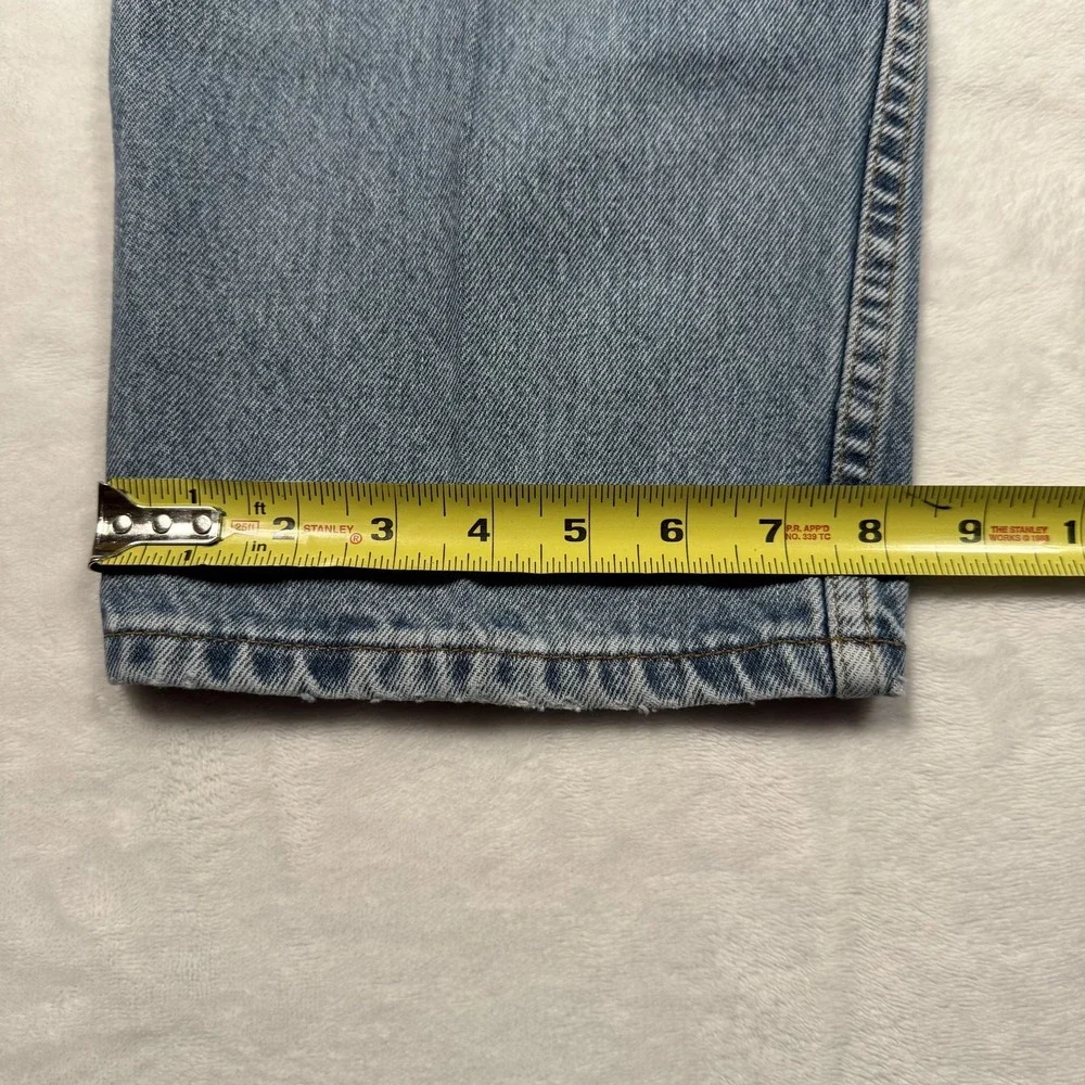 Vintage Levis 550 Jeans Mens 38x30 Blue Relaxed Fit Denim Light‎ Wash 90s